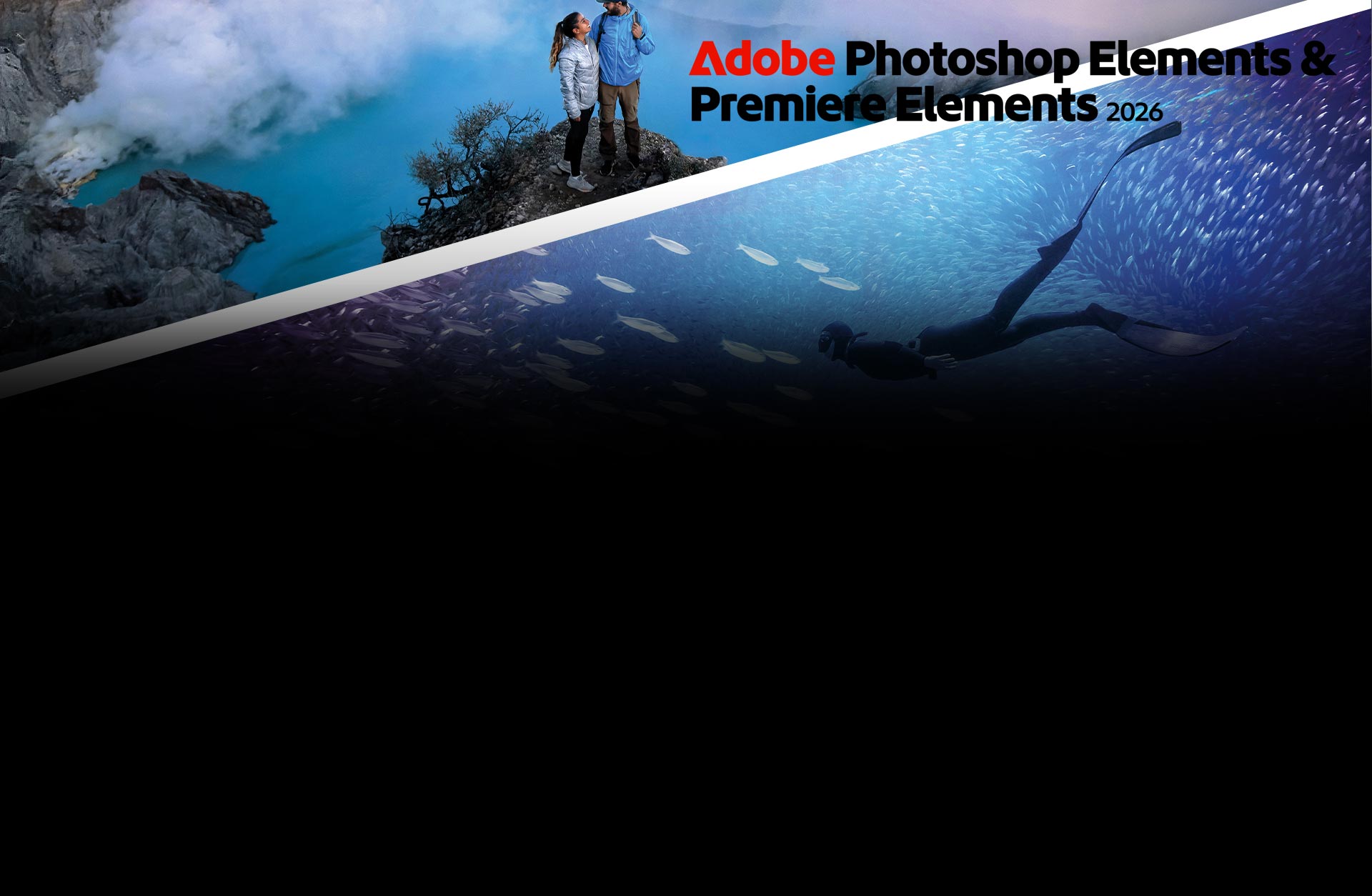 Adobe Photoshop Elements 2026 & Adobe Premiere Elements 2026 (Windows/Mac)