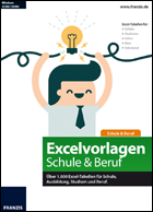 Excelvorlagen Schule & Beruf