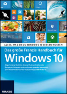Das große Franzis Handbuch für Windows 10